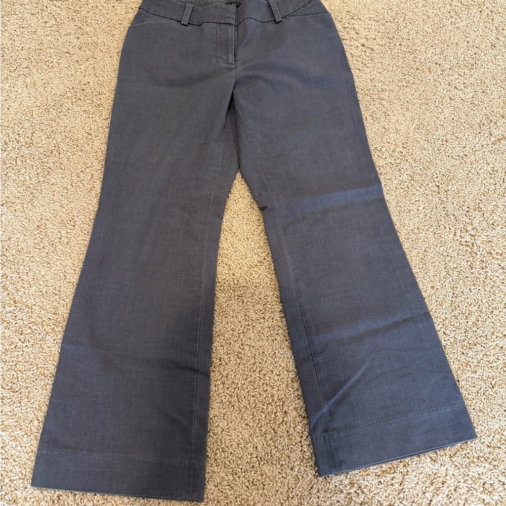 Ann Taylor Charcoal Curvy Fit Trousers